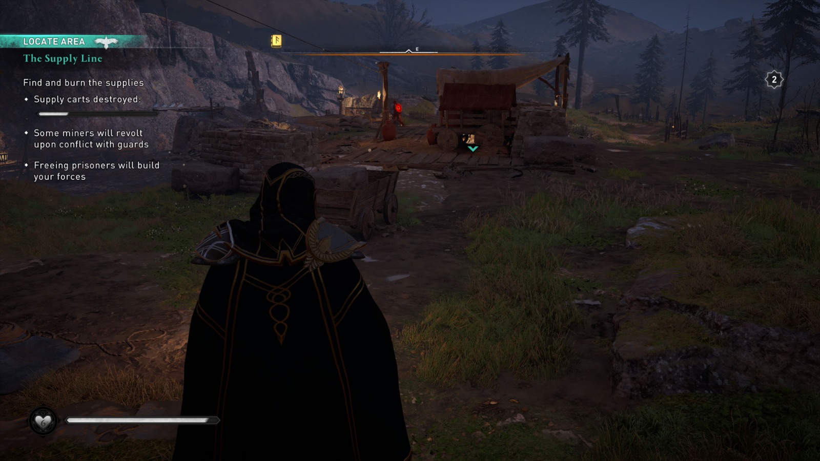 The Supply Line Assassin's Creed Valhalla Walkthrough Neoseeker