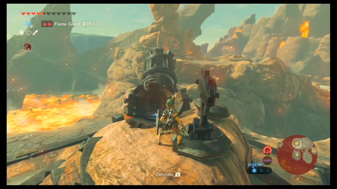 Divine Beast Vah Rudania The Legend of Zelda Breath of the Wild