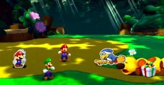 Chapter 7 - Gloomy Woods - Mario & Luigi: Paper Jam Walkthrough - Neoseeker