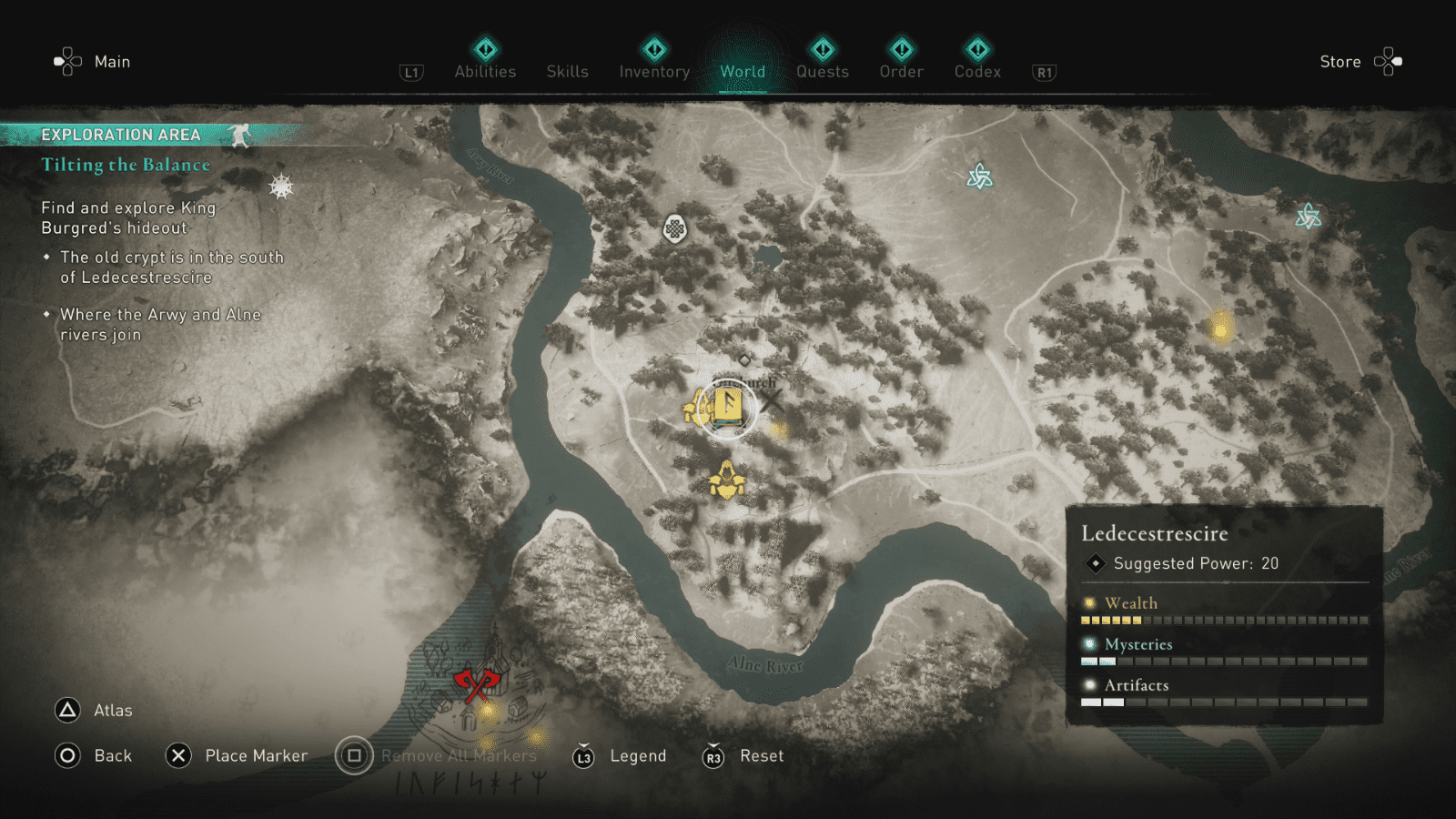 Ledecestrescire Ability Locations - Assassin's Creed Valhalla ...