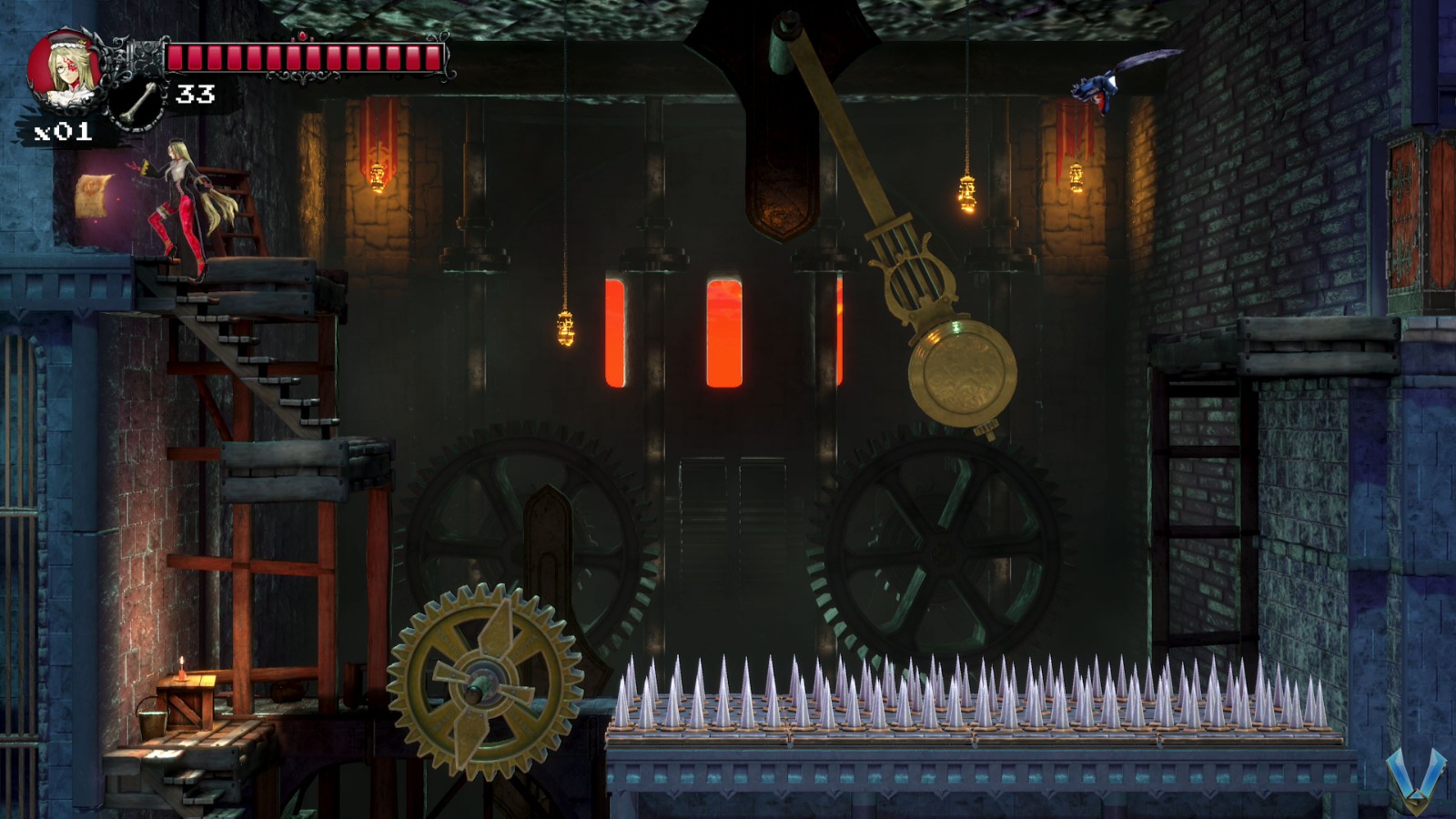 Clockwork Runes Clockwork Nightmare Dungeon - Bloodstained: Ritual of the Night ...