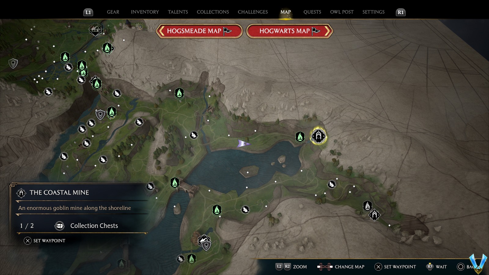 Hogwarts Legacy All Collection Chests Marunweem Lake Locations Guide Neoseeker