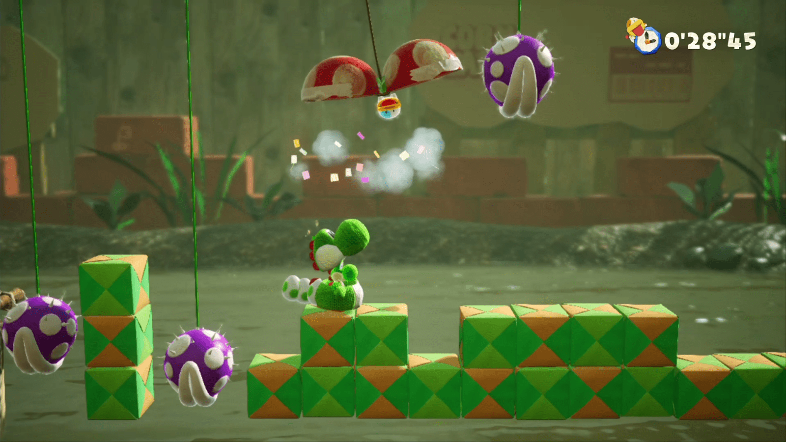 Jumping to Victory - Yoshi's Crafted World Walkthrough - Neoseeker