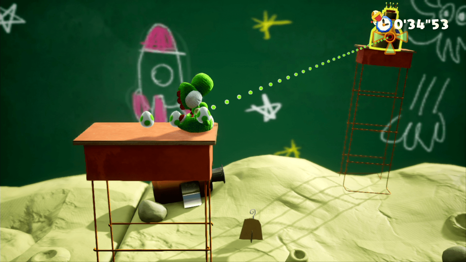 Outer Orbit Souvenirs Yoshi's Crafted World Walkthrough Neoseeker