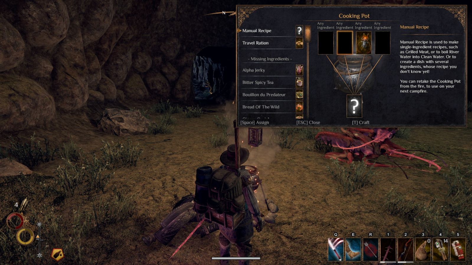 outward crafting recipes