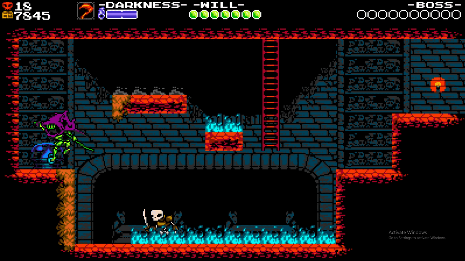 The Lich Yard Walkthrough Shovel Knight Specter of Torment Neoseeker