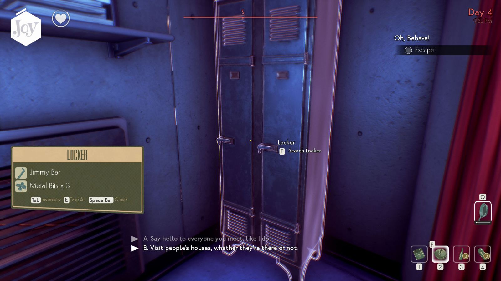 Arthur's Walkthrough Oh, Behave! We Happy Few Neoseeker