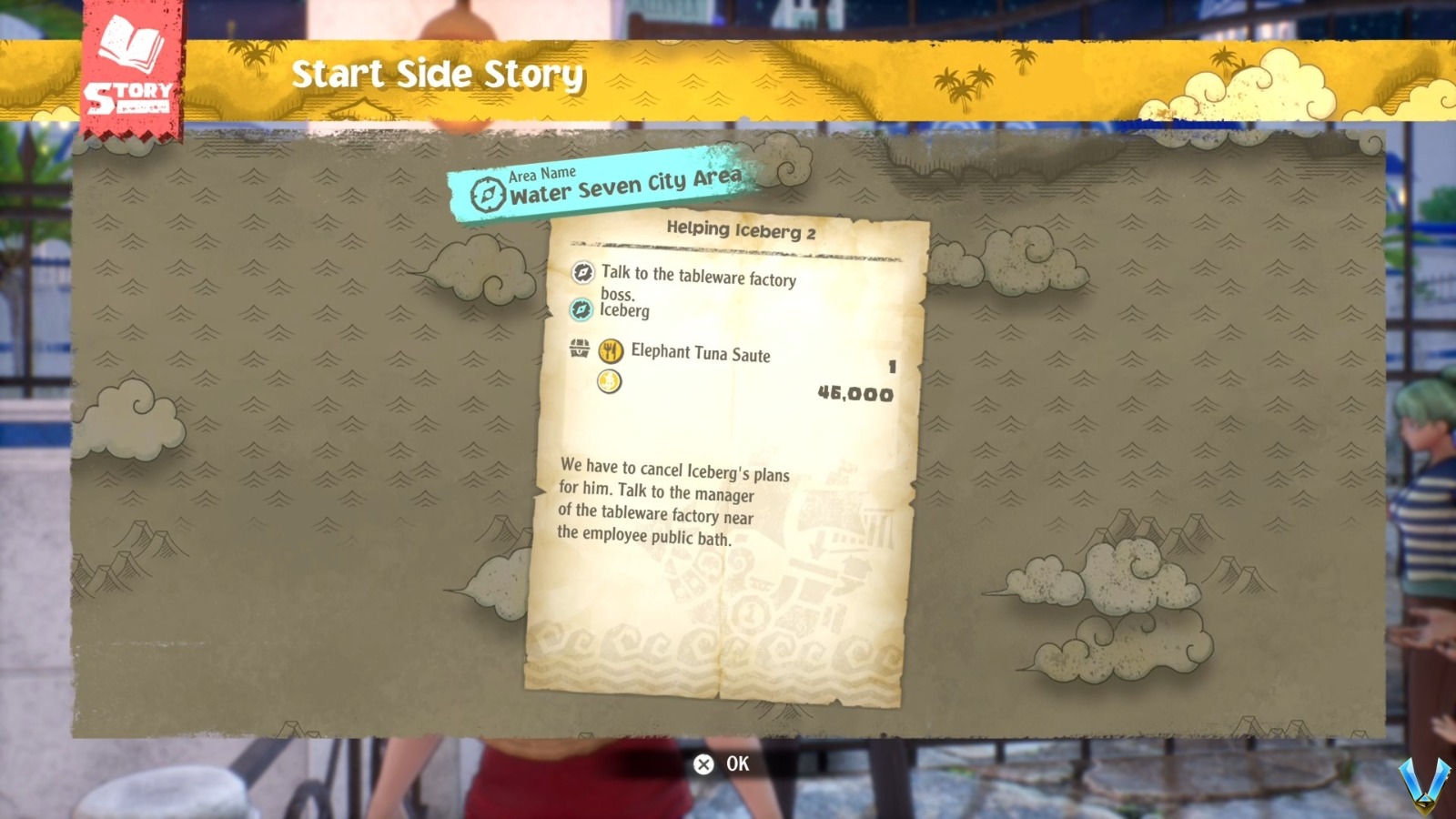 One Piece Odyssey Helping Iceberg 2 Walkthrough Neoseeker