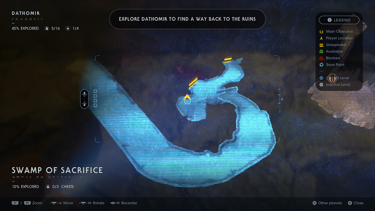 Dathomir Find a Way to Reach the Ruins Star Wars Jedi Fallen Order