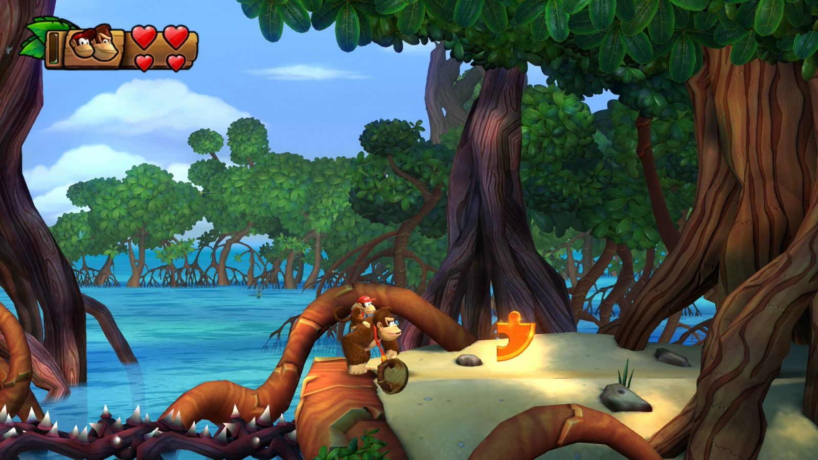 Mangrove Cove Donkey Kong Country Tropical Freeze Walkthrough Neoseeker