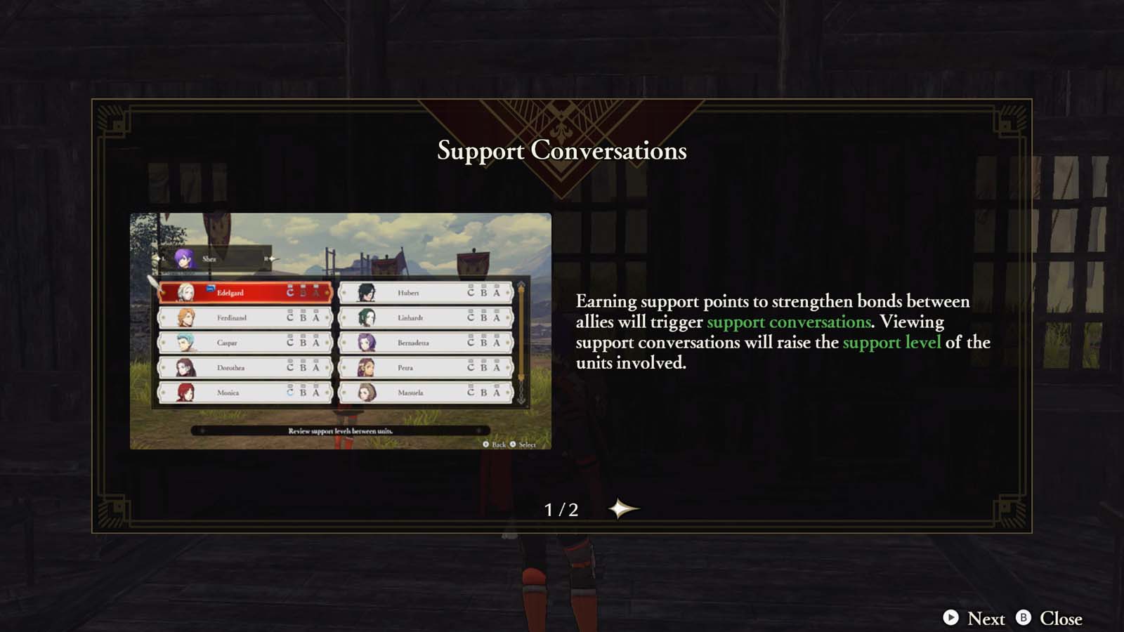 Fire Emblem Three Hopes Support Conversations Guide
