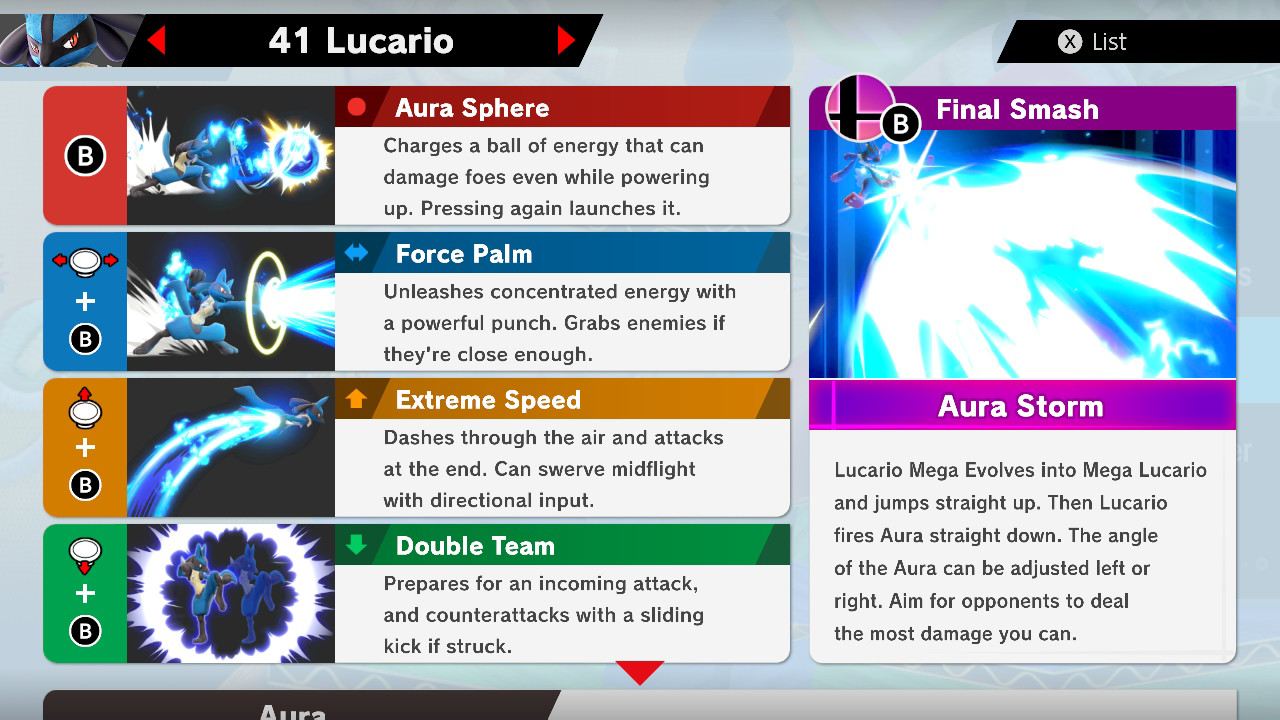 Lucario - Super Smash Bros. Ultimate Walkthrough - Neoseeker