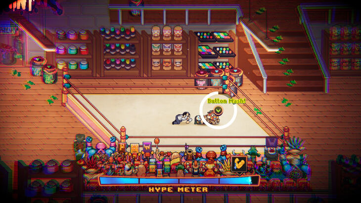 WrestleQuest funciona melhor como piada do que como jogo