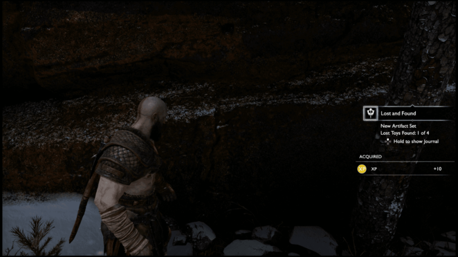 God of War Atreus got stuck in T pose - Aim is Game - The Game is On