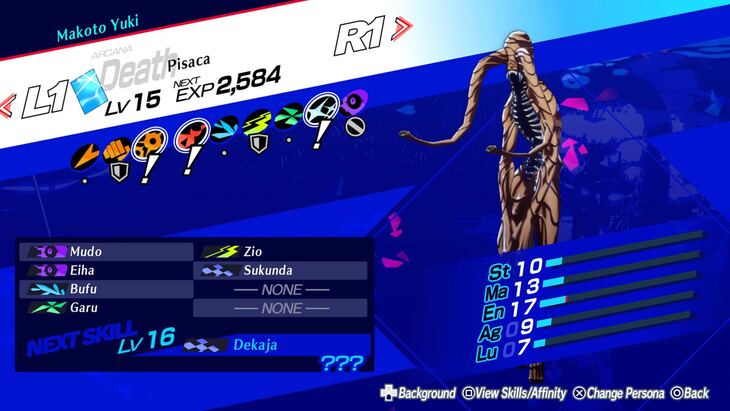 Pisaca Persona 3 Reload