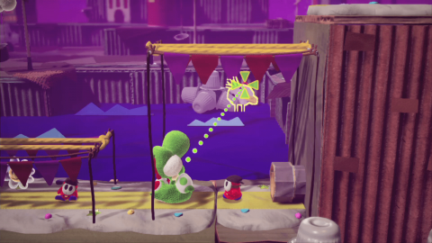 Yoshi%27s Crafted World Alien Friends Yoshi%27s Crafted World Alien Friends