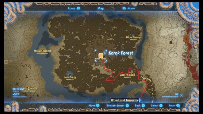 The Hero S Sword The Legend Of Zelda Breath Of The Wild Walkthrough Neoseeker