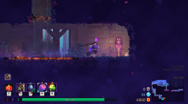 Dead cells promenade of the condemned фон профиля