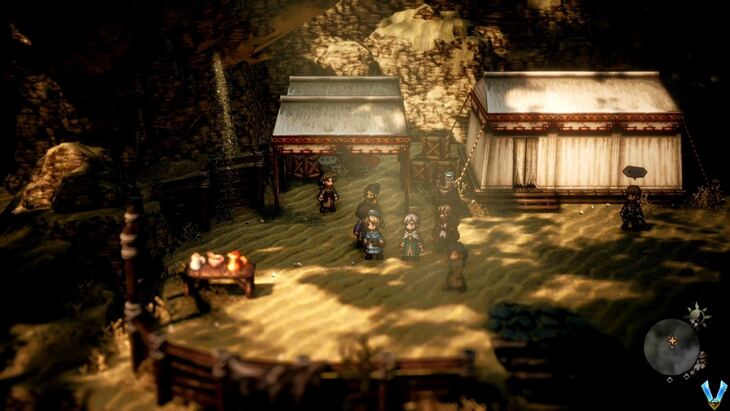 Octopath Traveler II - Sword Hunter in the Decaying Temple