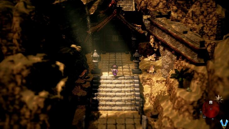 Octopath Traveler II - Sword Hunter in the Decaying Temple