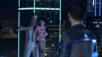 DETROIT BECOME HUMAN - Connor sacrifices himself to rescue Emma