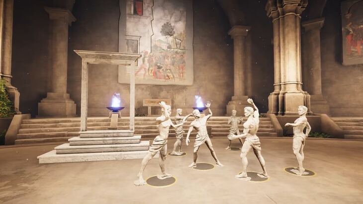 Escape Simulator 2 Darkest Statue Puzzle Walkthrough Guide (Portal ...