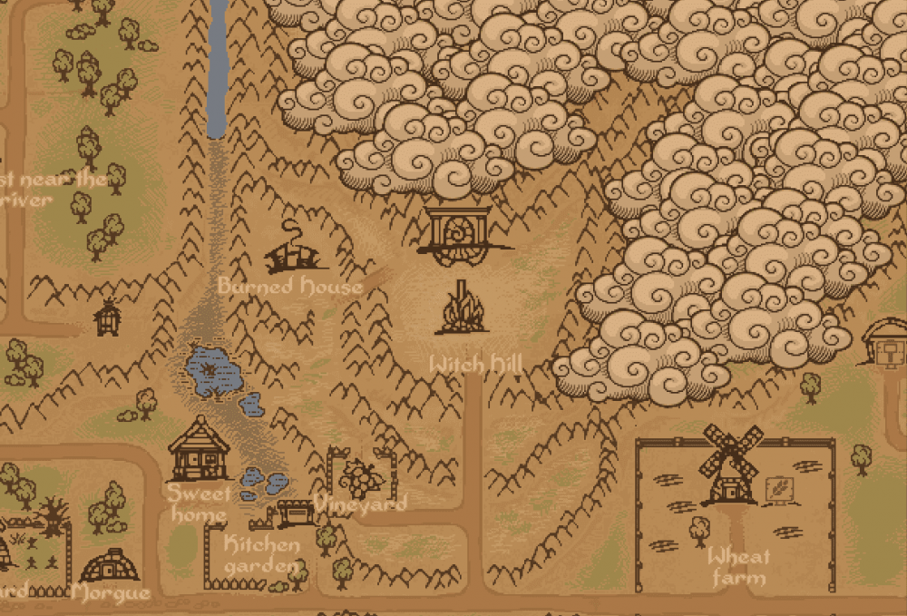 Locations: Witch Hill - Graveyard Keeper Walkthrough - Neoseeker