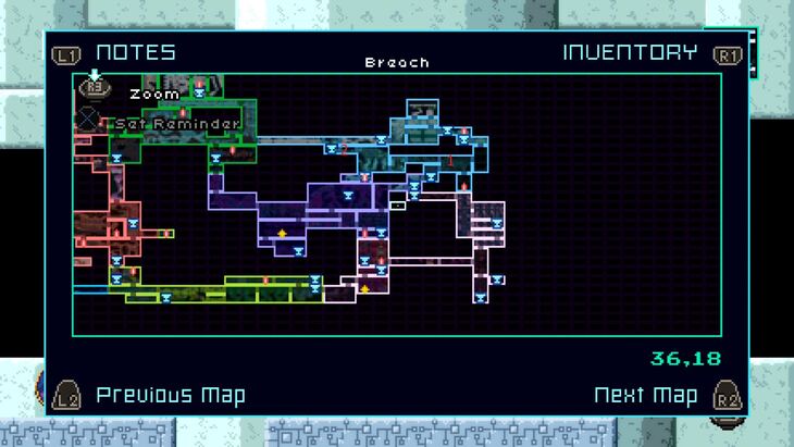 Basics and Speedrun mode - Axiom Verge 2 Walkthrough - Neoseeker