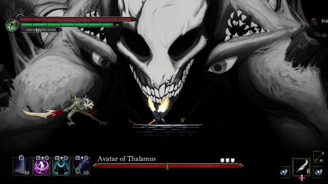 This Death's Gambit trailer shows off colossal boss battles