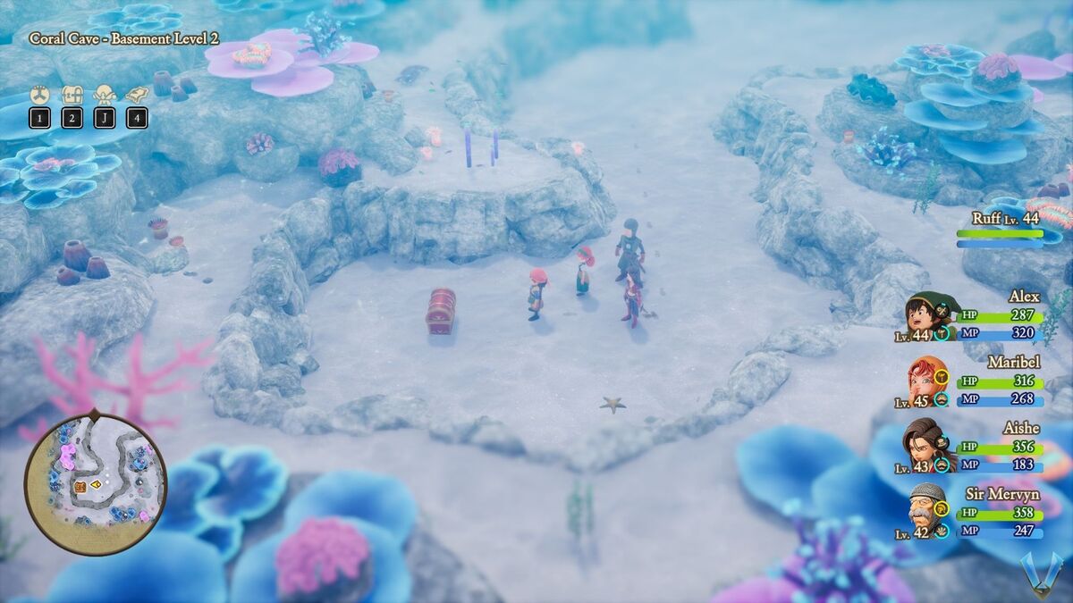 Coral Cave - Dragon Quest VII Reimagined Walkthrough - Neoseeker