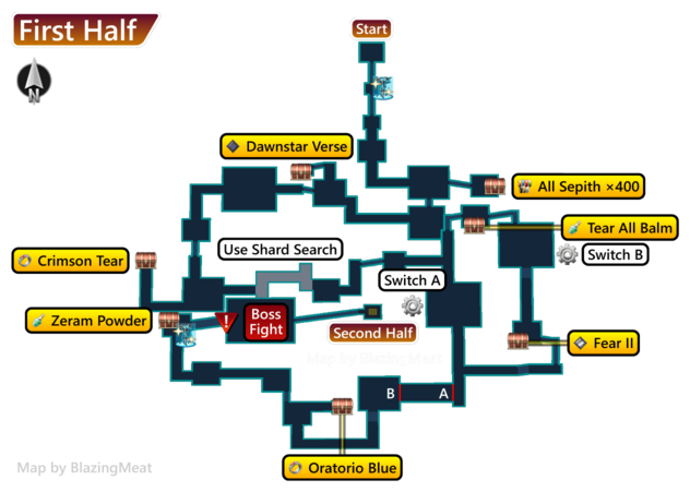 Final Dungeon - The Legend of Heroes: Trails through Daybreak II