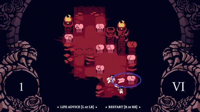 Chapter VI - The Curious Angel Walkthrough - Helltaker - Neoseeker