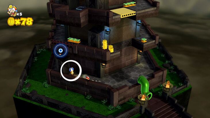Toad Brigade to Kapek Keep - Captain Toad: Treasure Tracker Switch ...