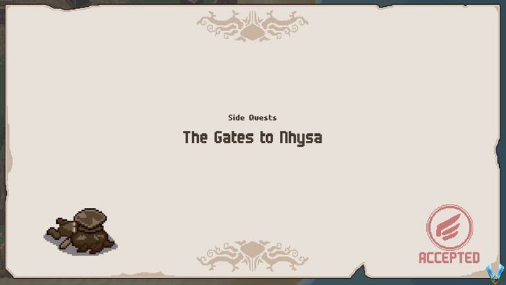 The Gates to Nhysa  [Chained Echoes] walkthrough 