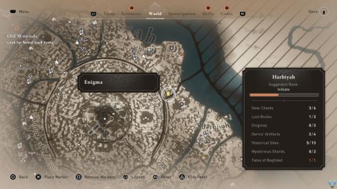 Assassin's Creed Mirage - Harbiyah Enigmas Locations Guide - Neoseeker