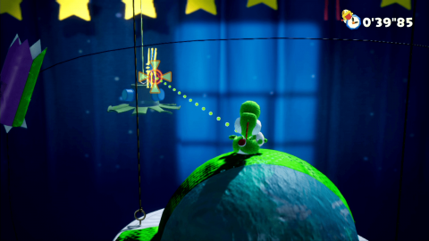 Yoshi crafted world ride the stars alien friends