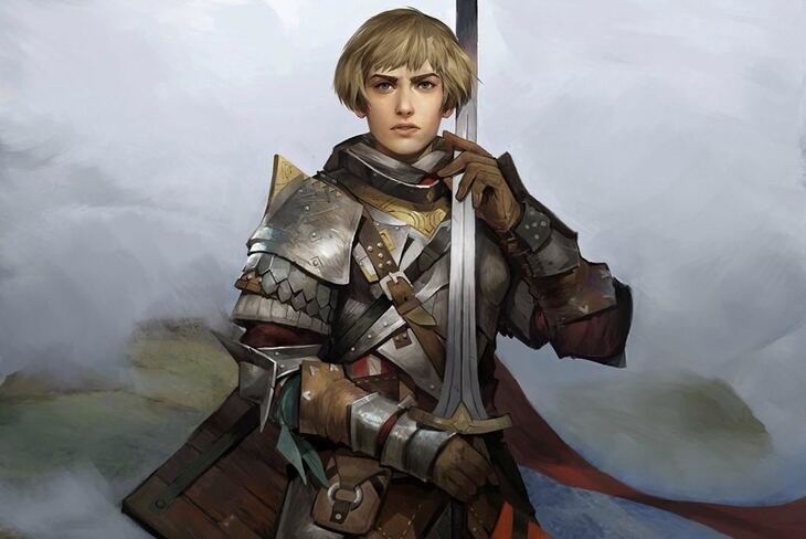  Pathfinder Battles—Kingmaker: Valerie, Human Fighter