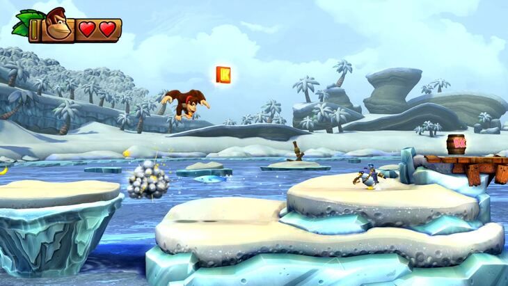 6-2 Seashore War - Donkey Kong Country: Tropical Freeze Walkthrough ...