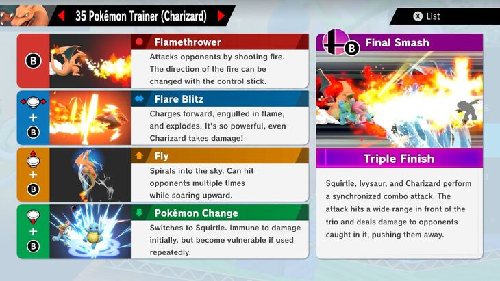 Pokemon Trainer - Super Smash Bros. Ultimate Walkthrough - Neoseeker