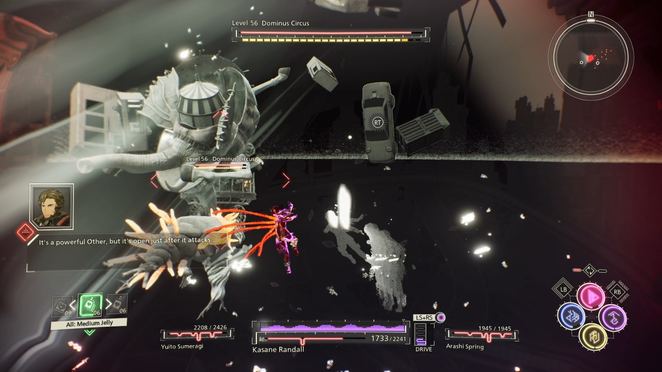 SCARLET NEXUS – Kasane Gameplay Battle Highlight 