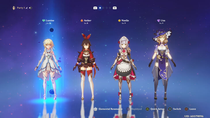 Genshin Impact - Menu Options - Neoseeker