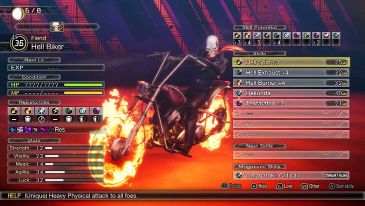 How To Defeat Hell Biker: Enemy Guide - Shin Megami Tensei V