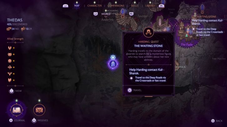 Dragon Age: The Veilguard - The Waiting Stone Walkthrough - Neoseeker