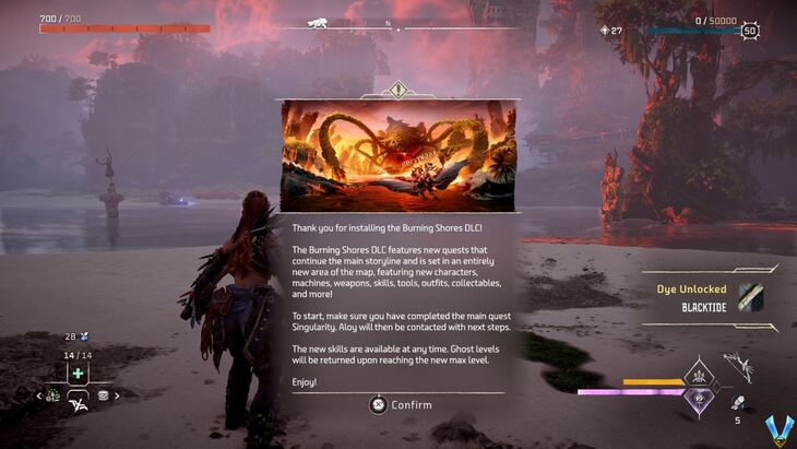 Horizon Forbidden West DLC Requires You to Beat The Base Story