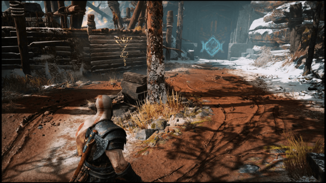 God of War Atreus got stuck in T pose - Aim is Game - The Game is On