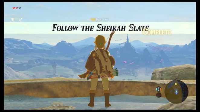 Follow the Sheikah Slate - The Legend of Zelda: Breath of the Wild