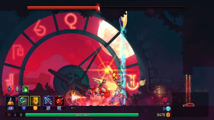 Clock Room - How to Defeat the Time Keeper Boss - Dead Cells ...