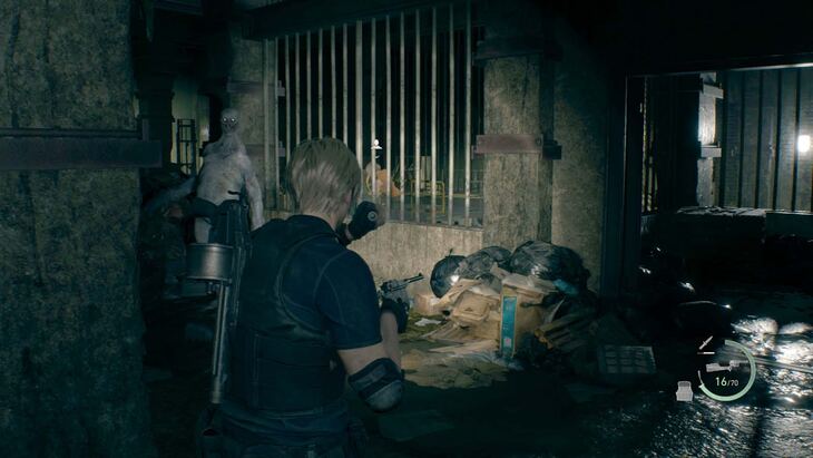 Ashley breaks the fourth wall in Resident Evil 4 Remake if you try