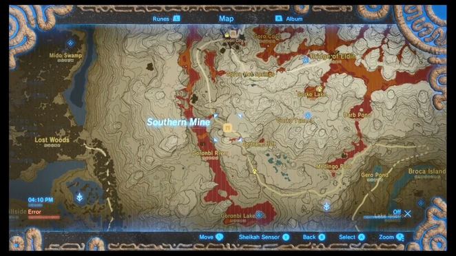 Eldin Sidequests The Legend of Zelda Breath of the Wild