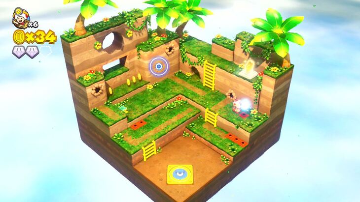 1-13 Turnip Cannon Jungle - Captain Toad: Treasure Tracker Switch ...